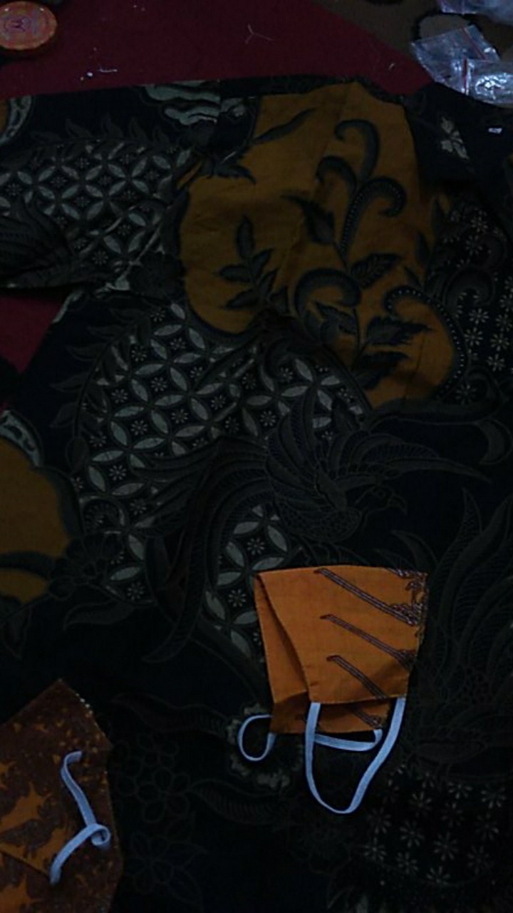 Batik Solo Trendy High Quality Kawung Kuning Full Furing Katun Halus Size M-xxl High Quality