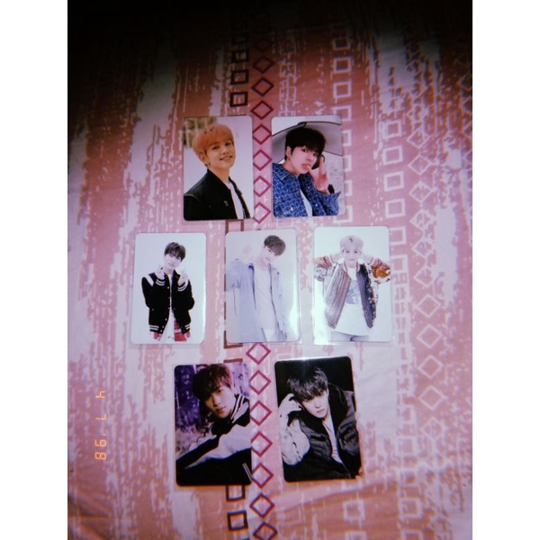 photocard pc asahi yoshi yedam mashiho doyoung dobby jaehyuk chapter ch 2 3 black white