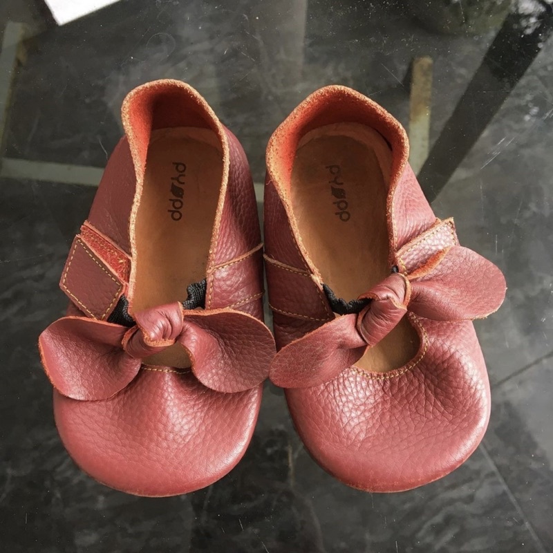 Preloved Pyopp Baby Mary Jane - Burgundy