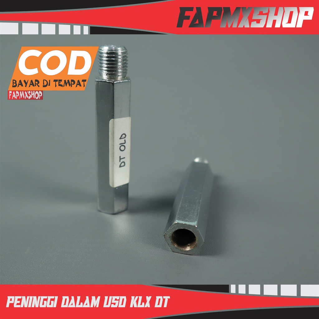 Peninggi Dalam USD KLX BF dan D-Tracker Peninggi Shockbreaker Depan KLX Trail Trabas Grasstrack