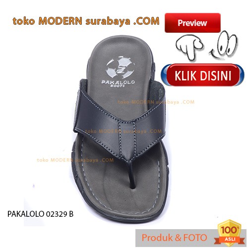 PAKALOLO 02329 B Sandal Pria Slip Slop On Flip Flop