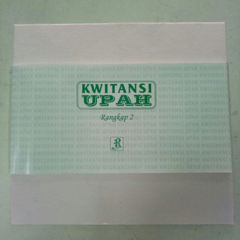 

Buku Kwitansi Upah Rangkap 2 ( NCR 2 Ply - 1/3 Folio )