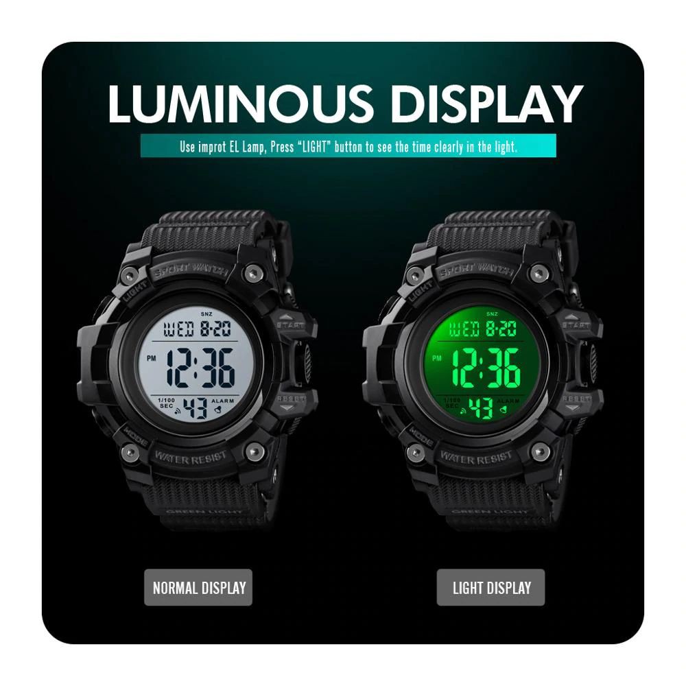 SKMEI 1552 Jam Tangan Pria Digital Anti Air WATCHKITE WKOS