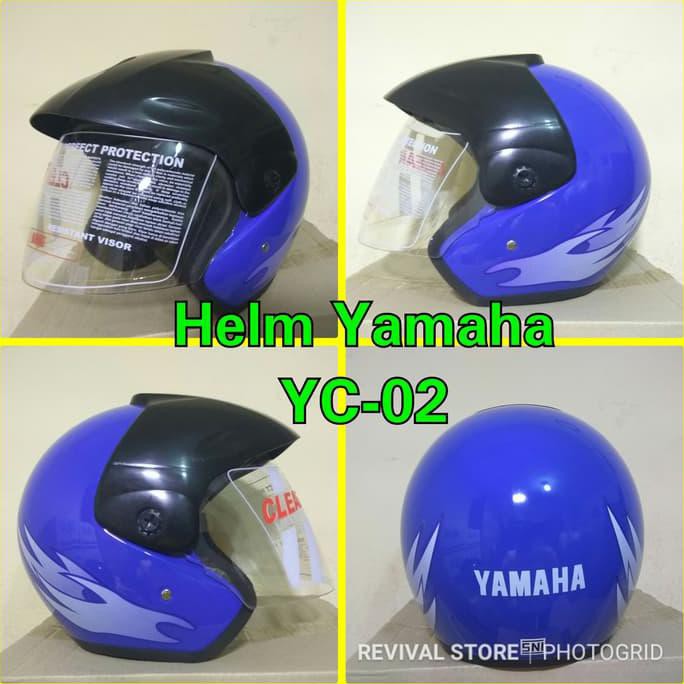 Helm half face Yamaha - revivalll