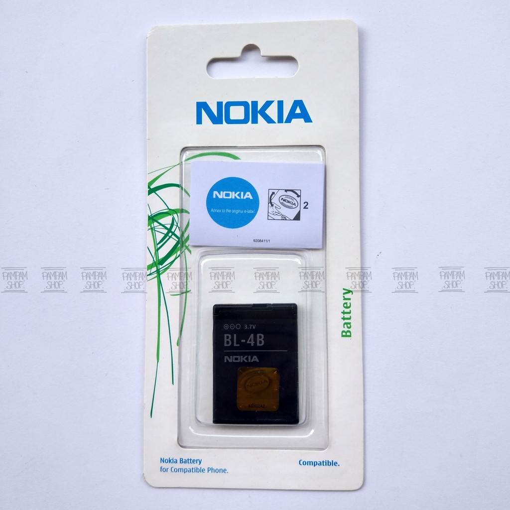 Baterai Nokia 7070 7370 7500 Prism N76 BL4B Original OEM Batre Batrai Battery Ori