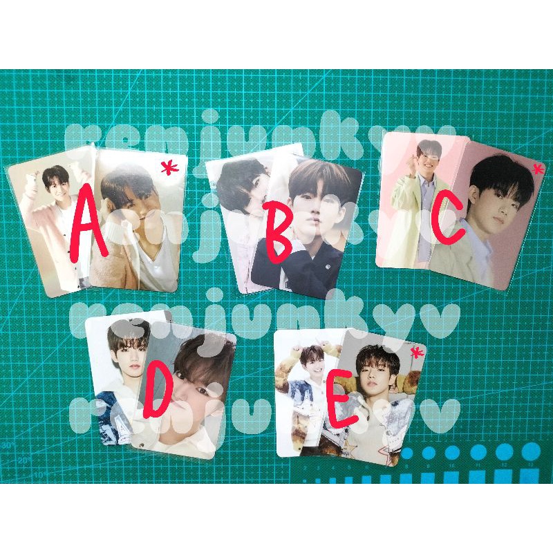 junkyu treasure photocard chapter 1 2 3 ktown bene welcol