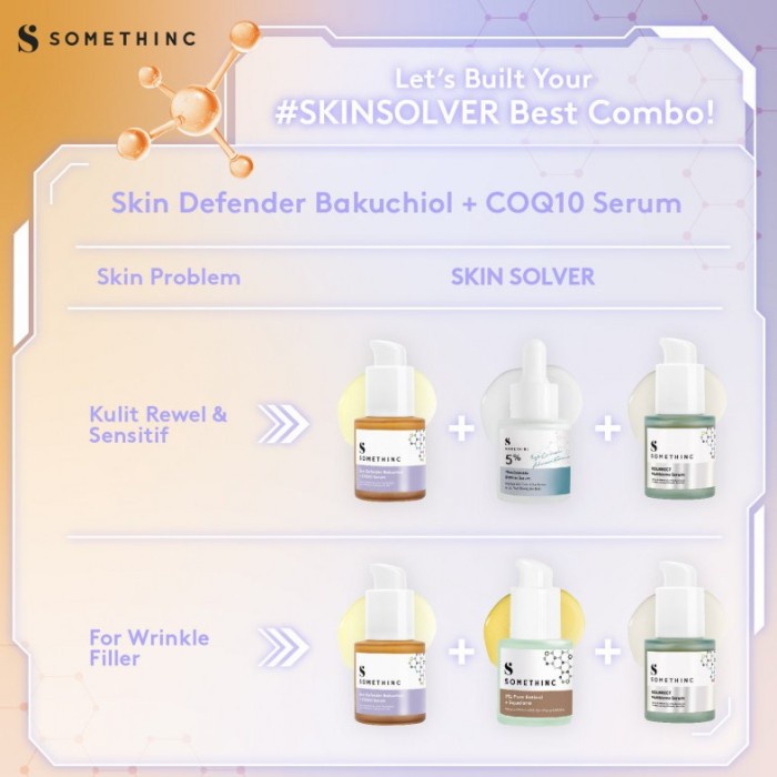 SOMETHINC Skin Defender Bakuchiol + COQ10 Serum 20ml -BPOM