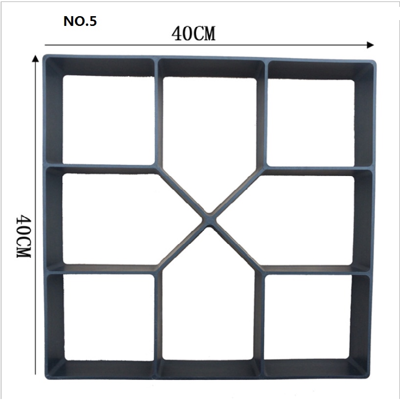 Mi.more Cetakan Paving Block DIY Paving Blok Mudah Praktis Cetakan Jalan Teras