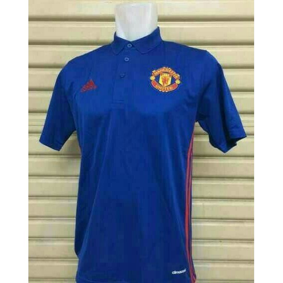 Polo Manchester United Blue 2016/2017 grade ori official