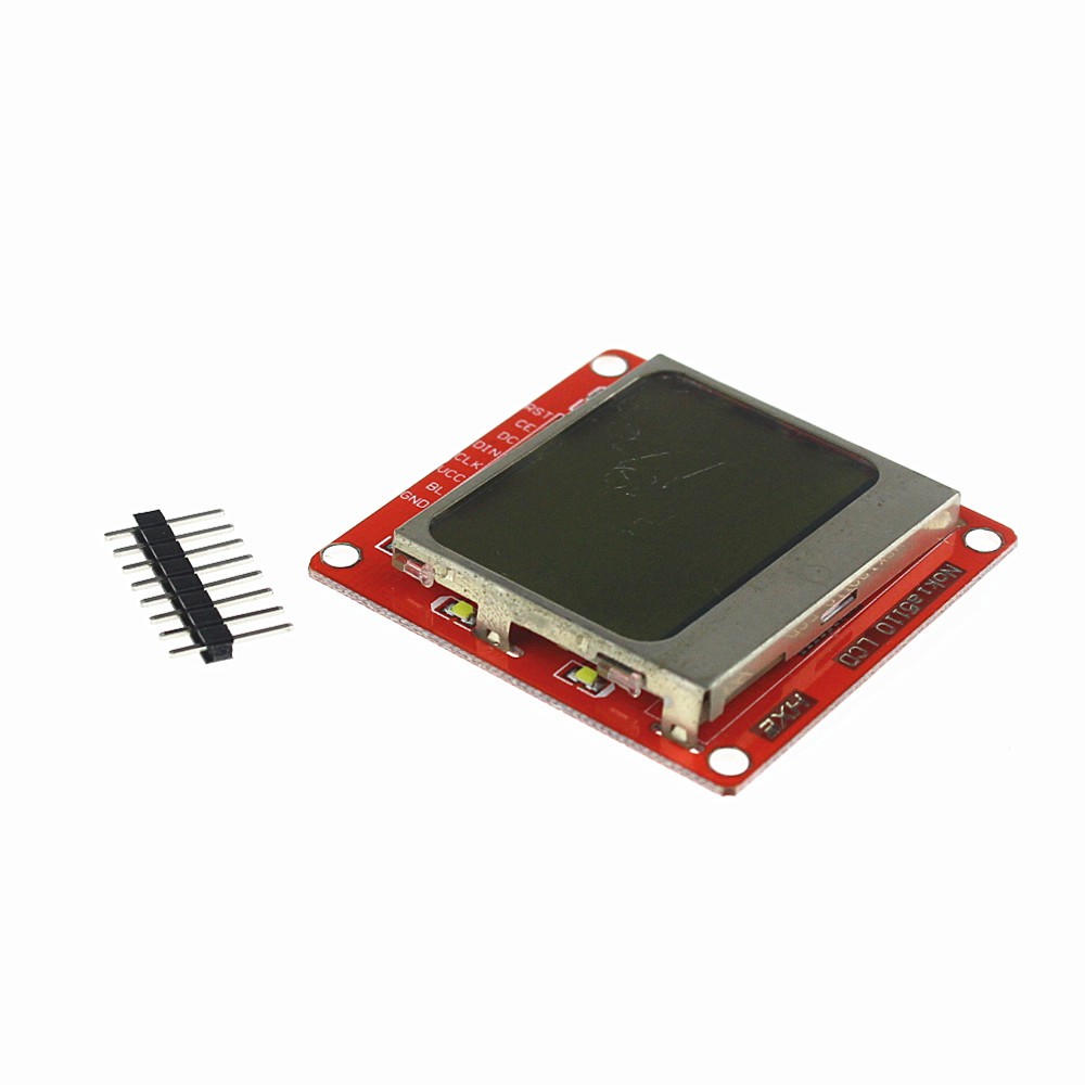 Nokia 5110 LCD Display Module Adapter PCB for Arduino