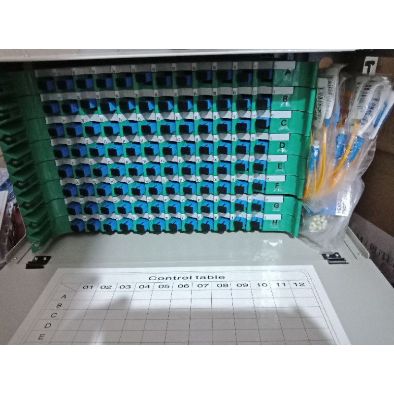 Otb - Optical Termination Box 96 core ficomm lengkap pigtail sc-upc