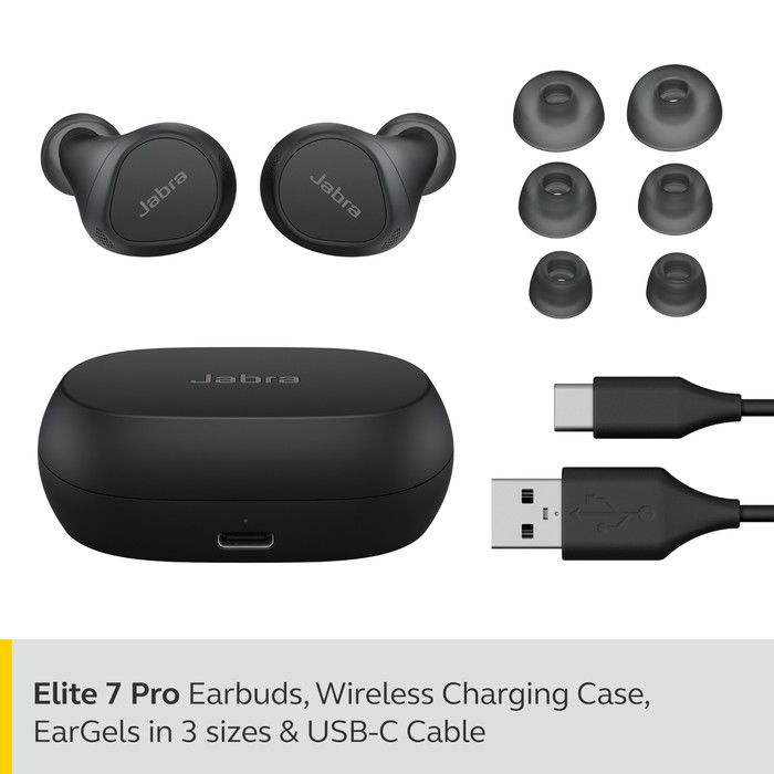 Jabra Elite 7 Pro True Wireless Earbuds TWS Garansi Resmi 2 Tahun Axindo