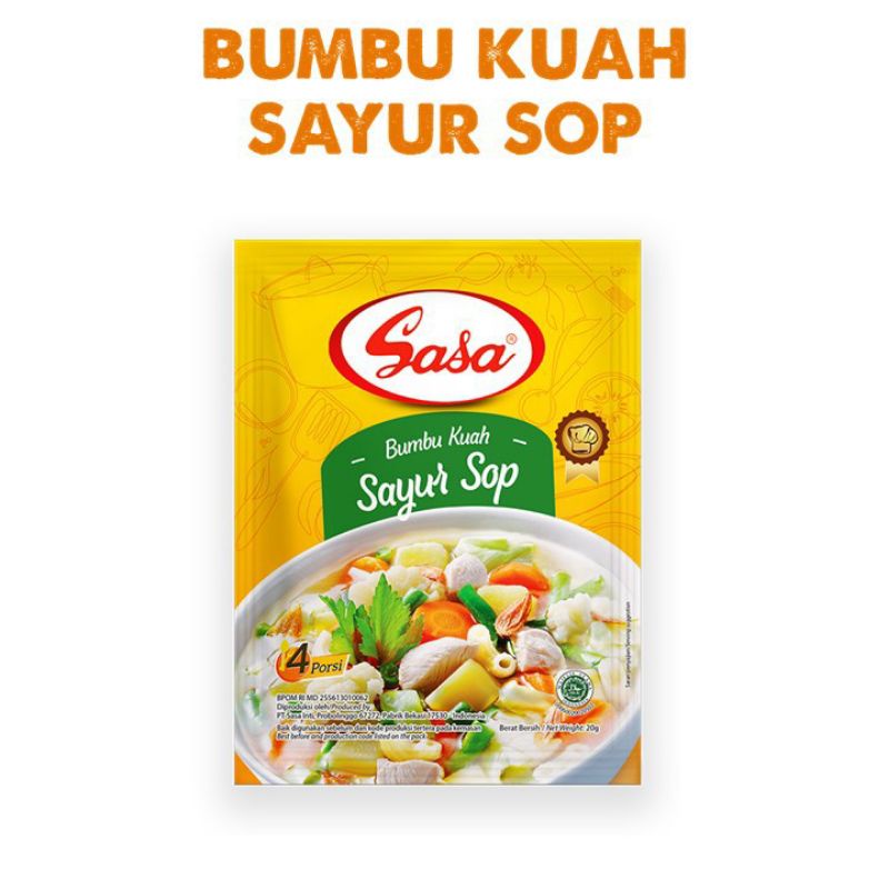 

Sasa Sayur SOP || 20gr