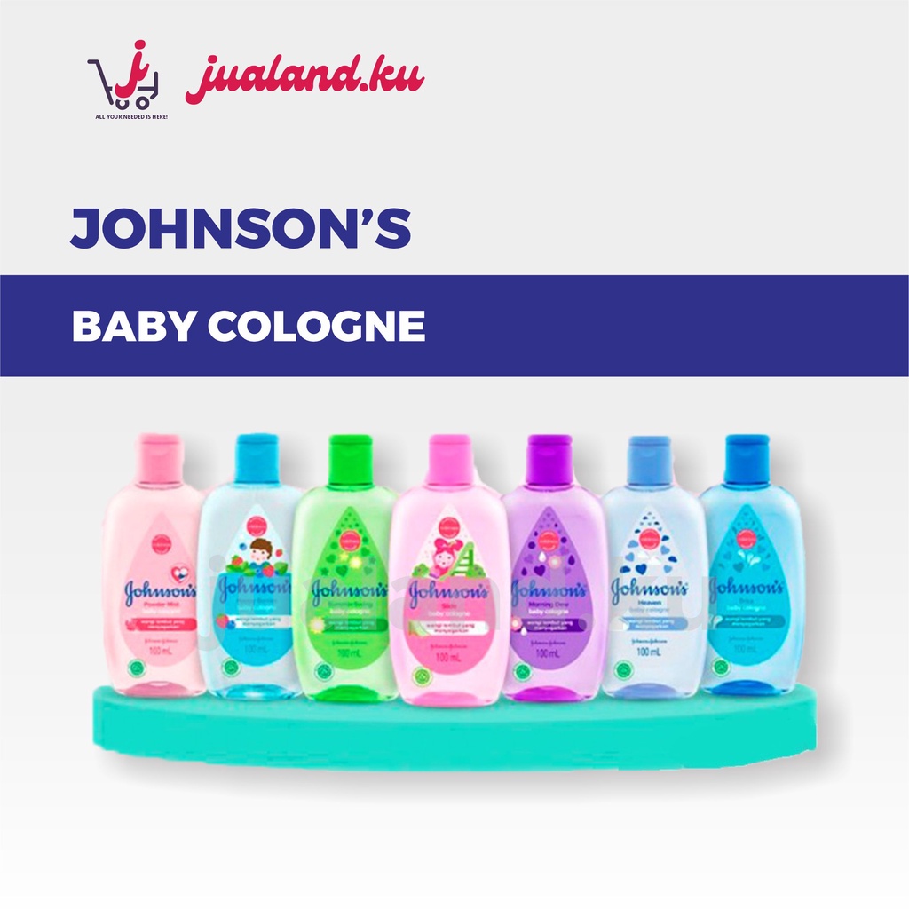 Johnson's Baby Cologne Summer Swing / Happy Berries / Slide Baby / Heaven / Morning Dew 100mL