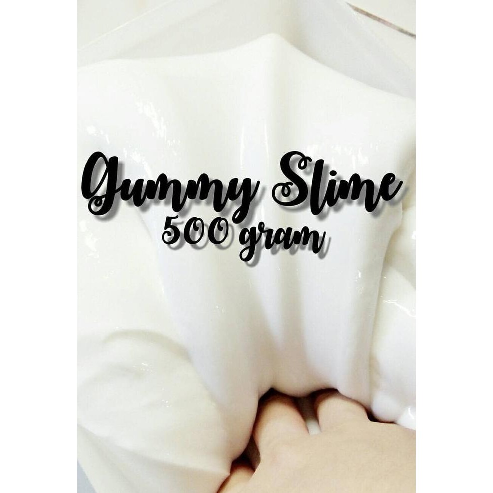 Monggo] Gummy Slime /Tofu Slime 500 Gram
