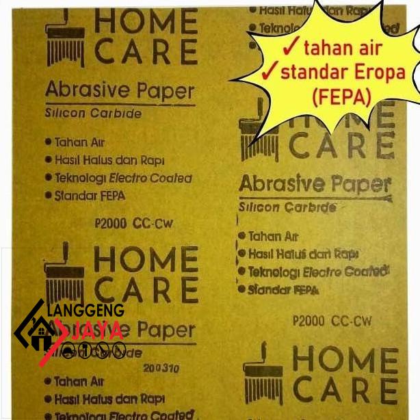 Amplas Kertas Grit 2000 Homecare Rempelas Abrasive Paper Langgeng-