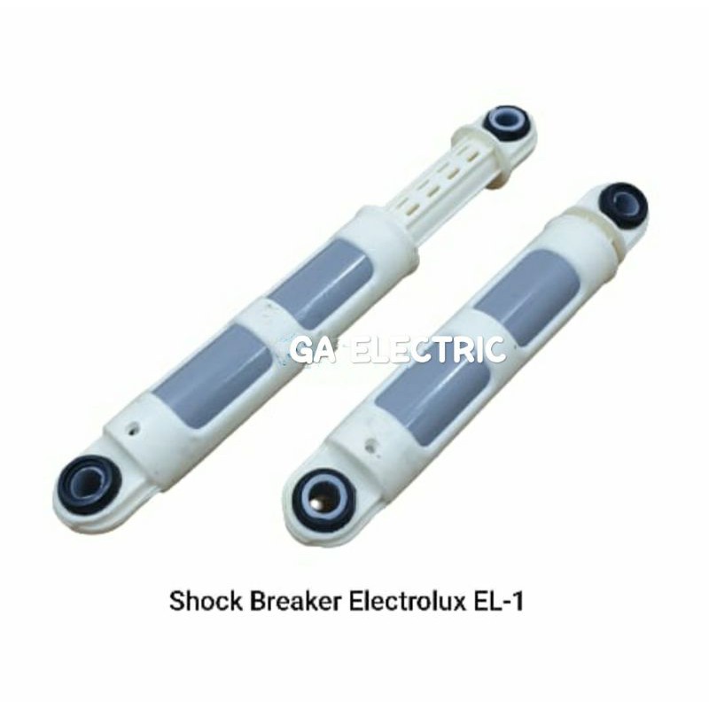 SATU SET - 2 BUAH SHOCK BREAKER CREAM MESIN CUCI ELECTROLUX FRONT LOADING