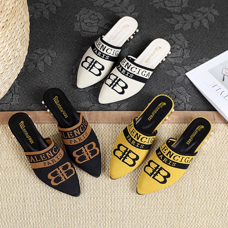 xil-98, sandal import fashion sandal slip on cantik dan terkiniian 5050