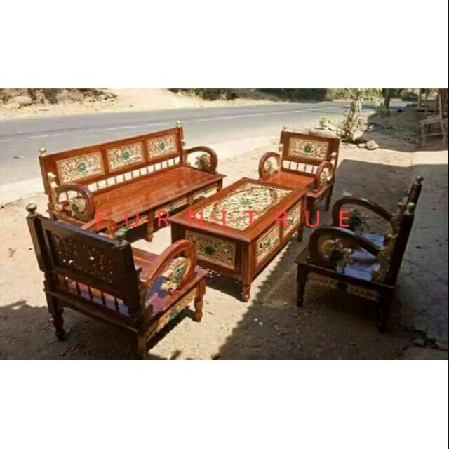 Kursi tamu arimbi set -mebel jepara - kursi jati - kursi tamu - kursi jepara