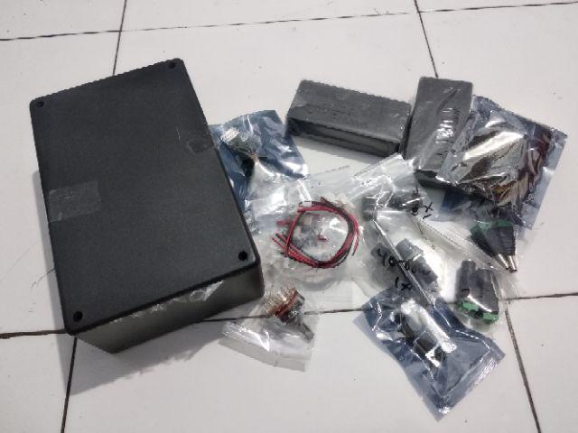 Box Hitam Plastik Type C 180x115x60 Mm 18x11,5x6 Cm Box Casing Driver