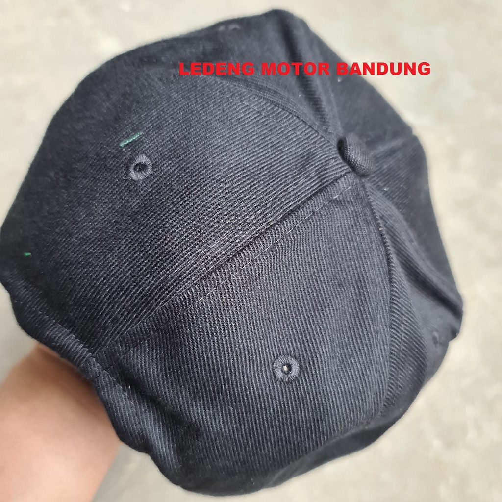 Topi Baseball Hitam Golf Cap Brand Promosi Otomotif