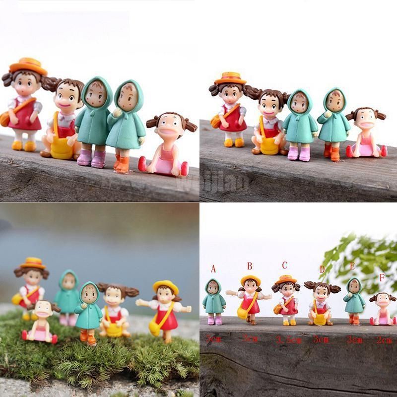 Miniatur Cewek Ceria  Hiasan DIY Kerajinan Tangan Foto Lanscap Mini Garden