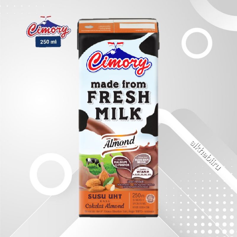 

Susu UHT Cimory Fresh Milk 250ml Almond