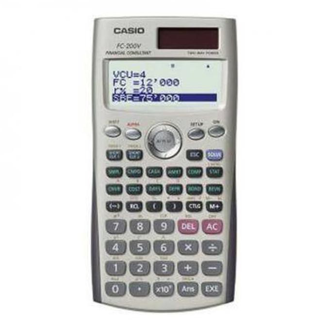 

Casio FC 200 V Financial Calculator