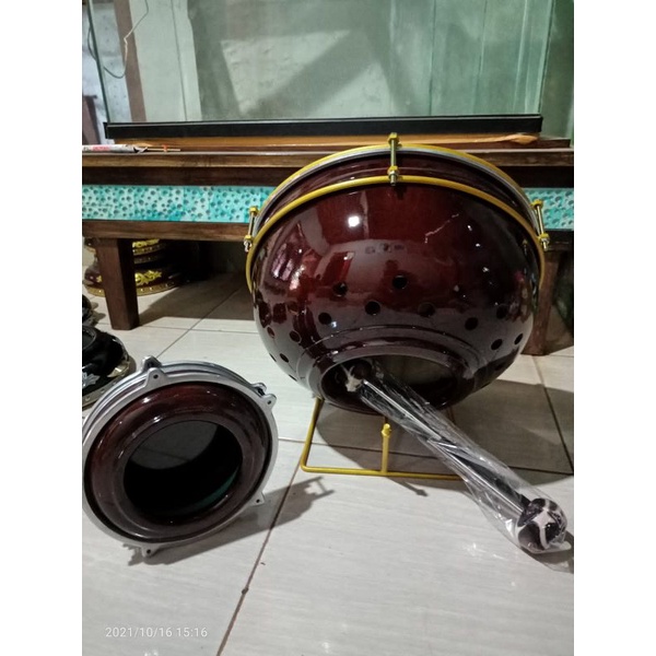 Alat musik Hadroh 1 paket Bass dan Tam