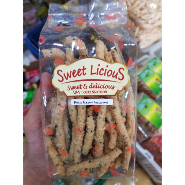 

ULAT Sutra Khas Pontianak 110gr - Rasa Ayam Bawang