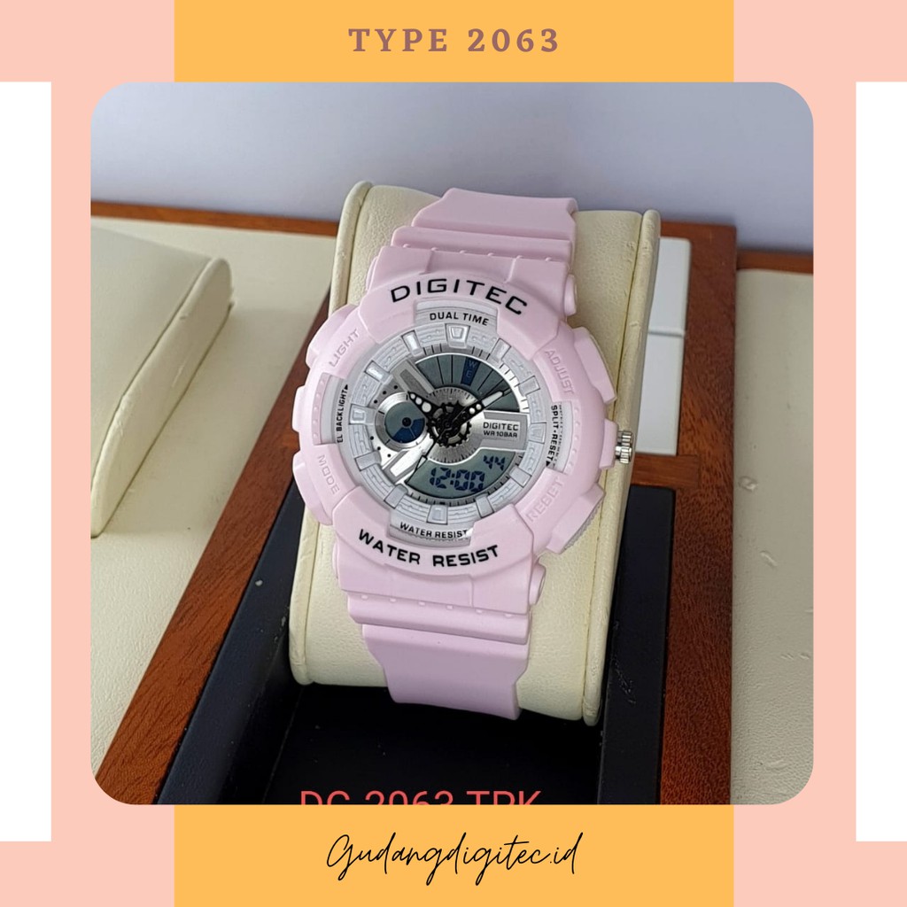 Jam tangan wanita Digitec DG4020 4020 DG2063T 2063 Original