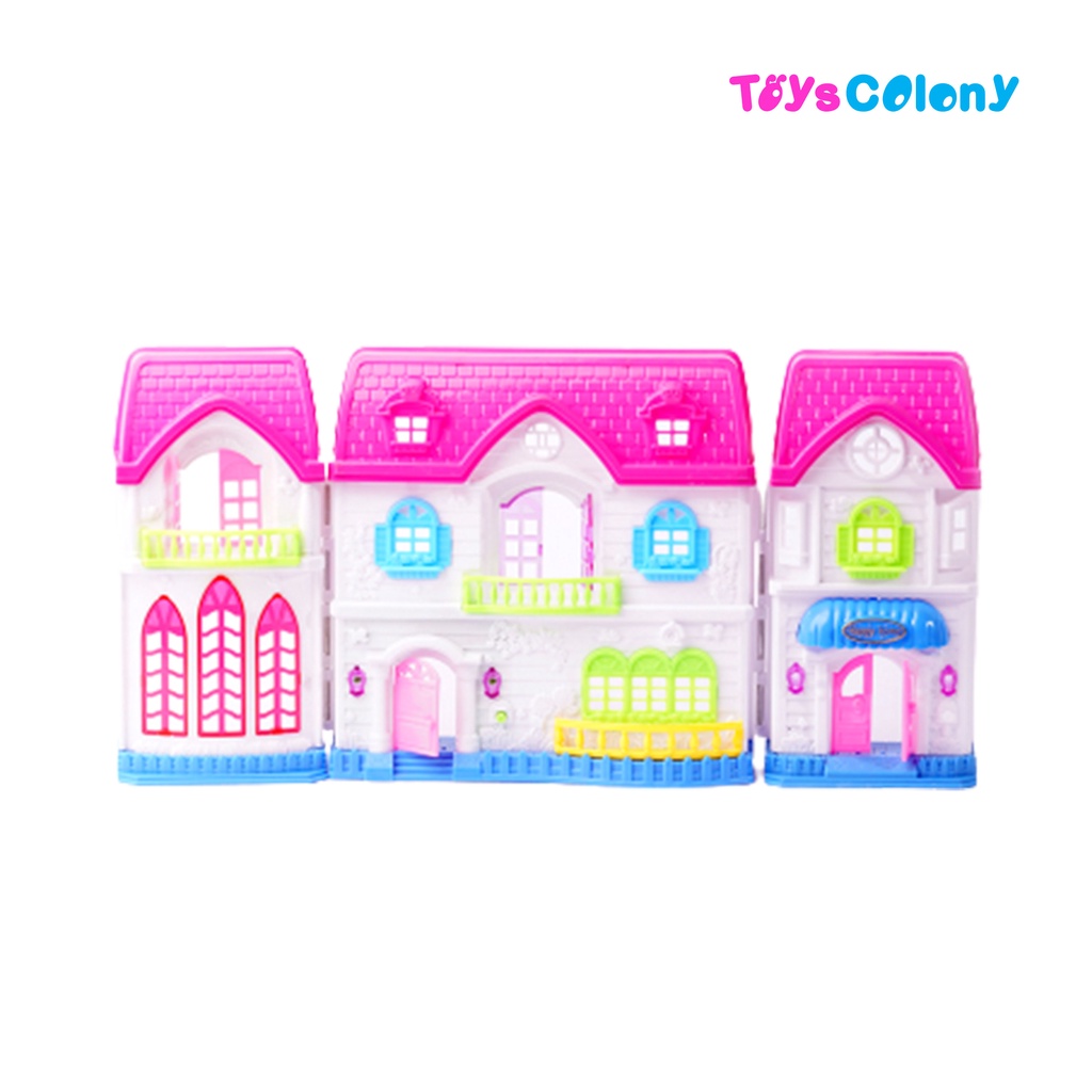 Mainan Rumah rumahan Boneka Barbie Play Cute House 13232