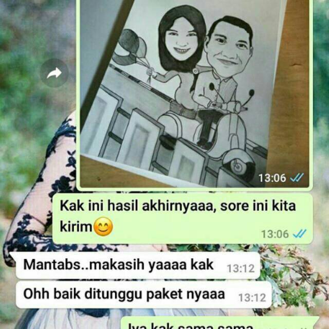 

karikatur ( karikatur A4 + frame )