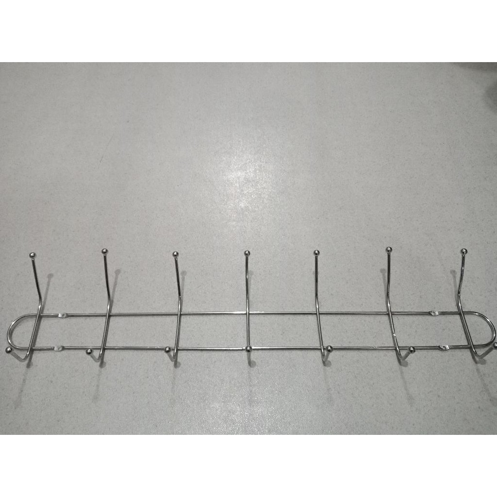 Gantungan Baju Dinding Stainless / Kapstok / Capstok Stainless Besar