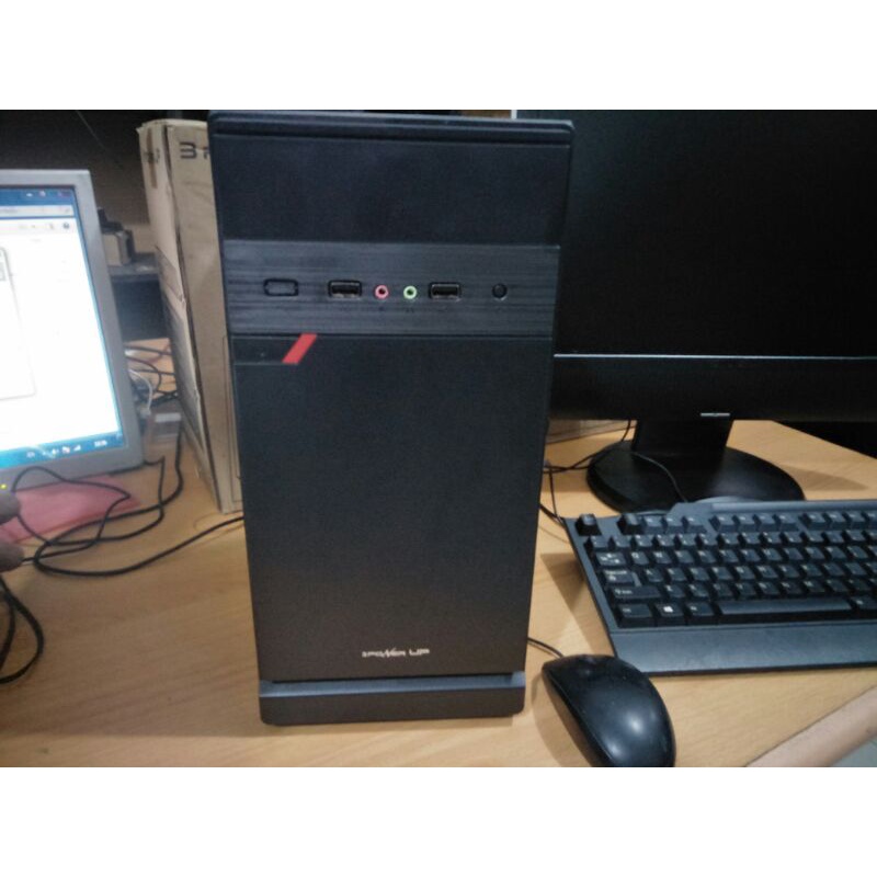 Komputer PC rakitan intel core i3 untuk kasir dengan program kasir ipos 5 pro