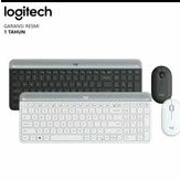 Keyboard Logitech MK 470 Keyboard & Mouse Wireless Slim