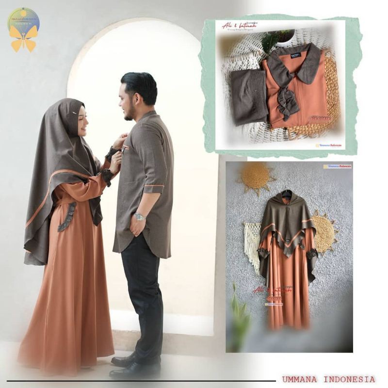 Couple Ali & Fatimah, Hanya Gamis Set Fatimah