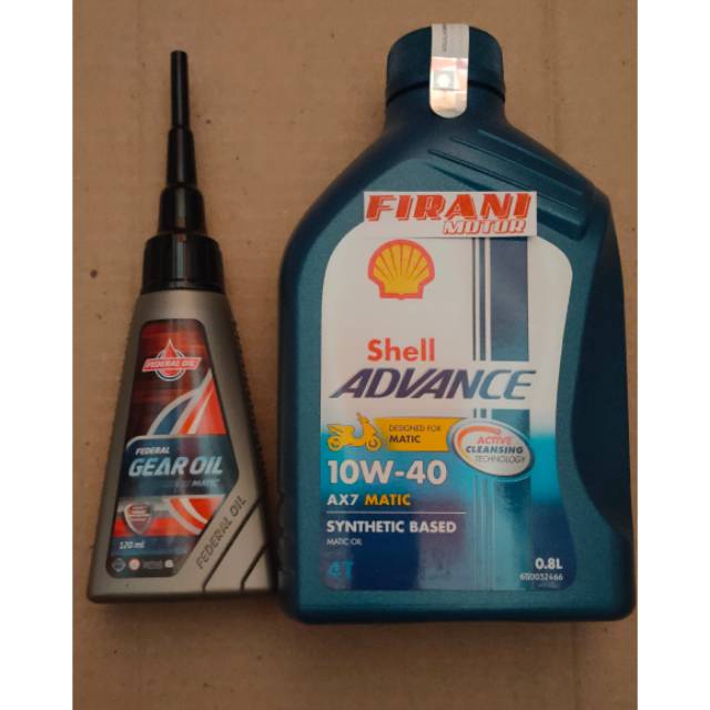 Oli Shell matik gardan federal