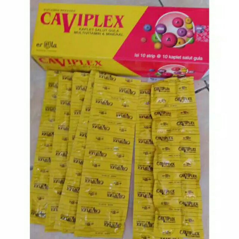 CAVIPLEX multivitamin PER STRIP/caviplex cdez tablet per strip