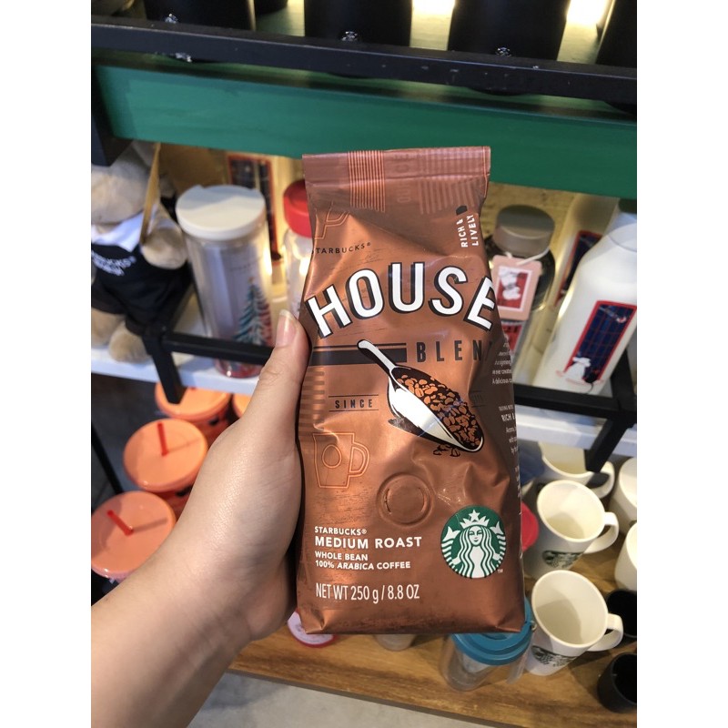 

House blend Whole bean starbucks