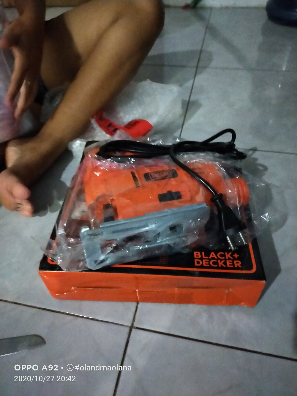 Jigsaw Black Decker Variable Speed Js20 Jig Saw Js 20