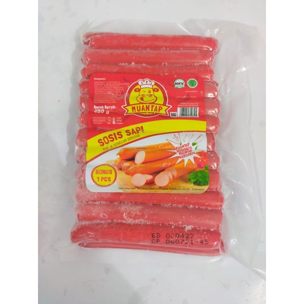 

Sosis sapi muantap isi 25 450gr