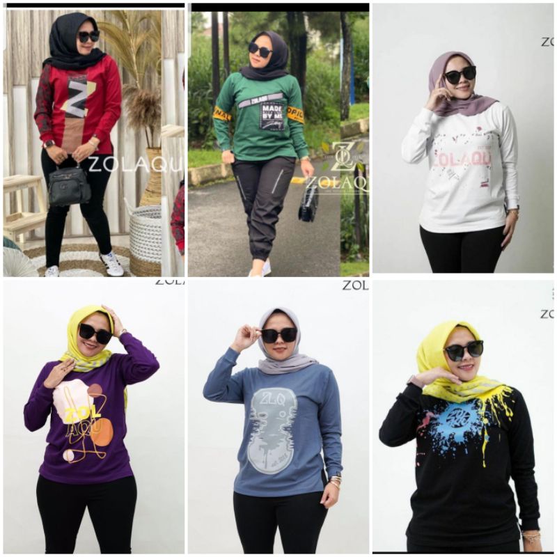 KAOS ZOLAQU 100% ORIGINAL TERBARU TERLARIS HIJAU BOTOL, MERAH, HITAM, PUTIH, UNGU