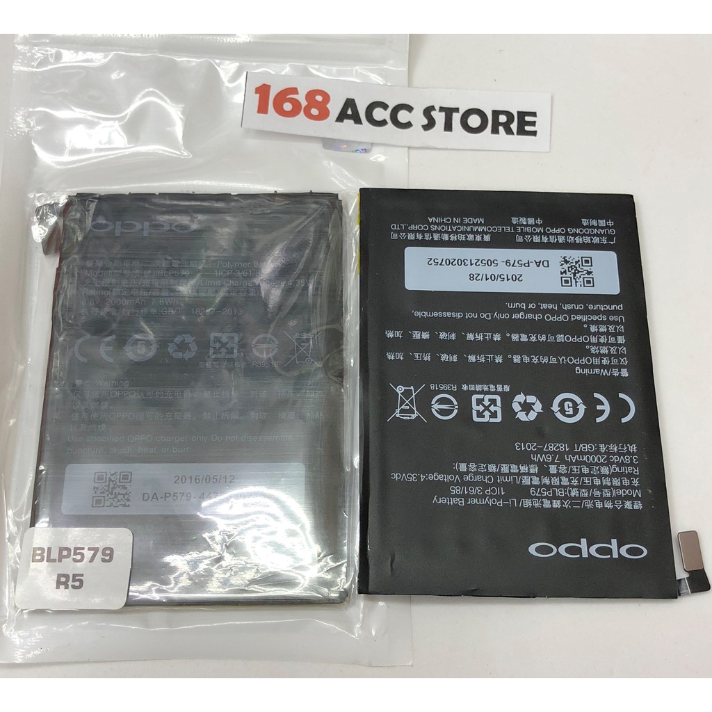 BATERAI OPPO R5 / BATERAI OPPO BLP 579 / BATERAI OPPO BLP579 ORI