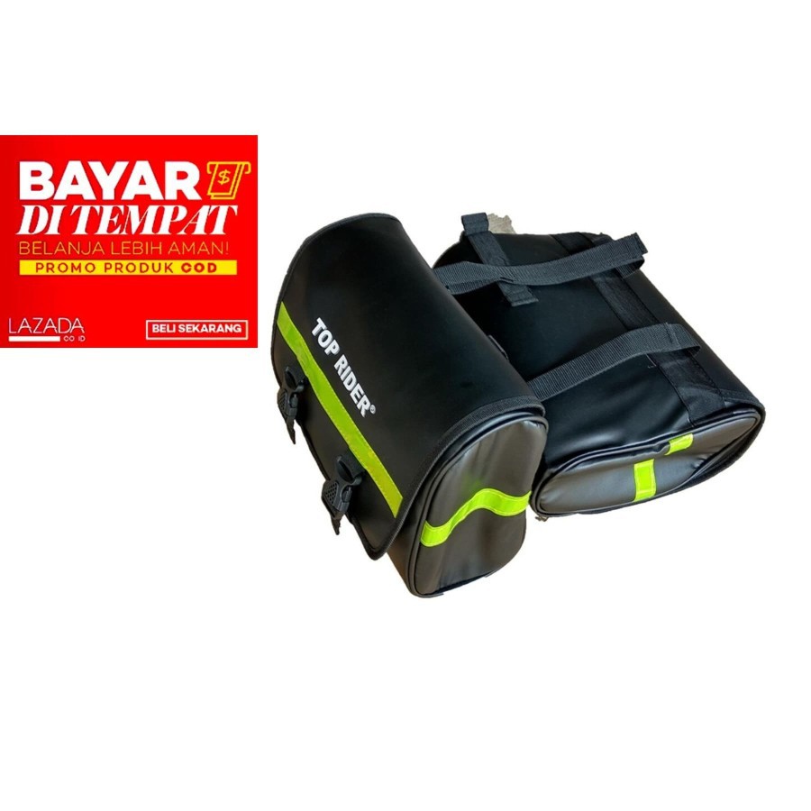 Top Rider Sidebag/Tas Bagasi Samping Motor/Tas Bagasi Motor Kiri Kanan/Tabung Bagasi Motor Samping/Box Motor Murah