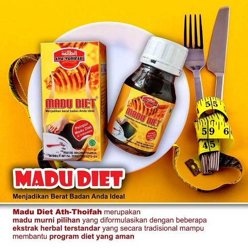 ➽MURAH✿ Madu Diet Ath Thoifah Menjadikan berat ideal