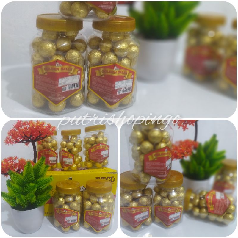 

PROMO!! Tobelo Coklat Golden balls toples isi 40 pcs beli 3 harga grosir silahkan check