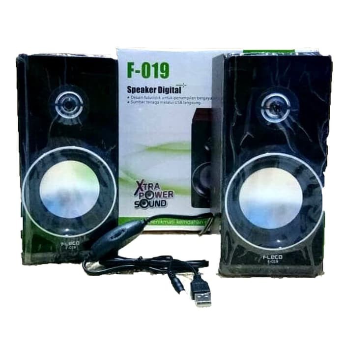 Speaker Komputer FLECO F 019 Spiker PC Laptop Hp