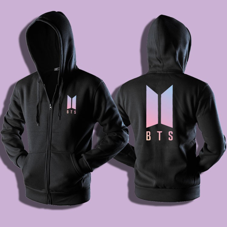 Jaket Dewasa BTS - Zipper Dewasa BTS