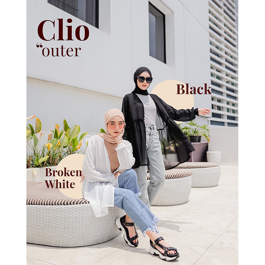 CLIO OUTERWEAR / OUTER / LONG CARDIGAN / ATASAN WANITA